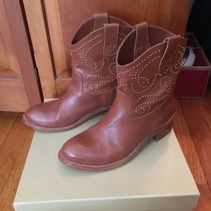 Sergio Rossi leather boots